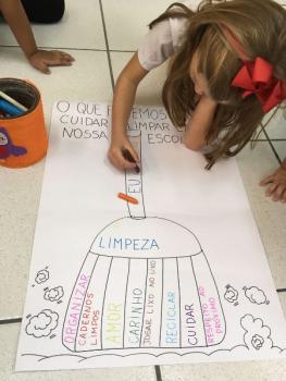 Projeto Vivendo Valores Tema Limpeza Integral G2