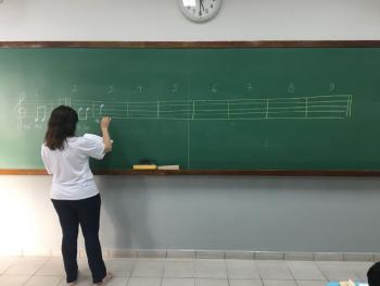 Aula de Música 5º ano