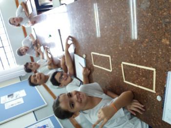 Geometria com Palitos - 4º ano B