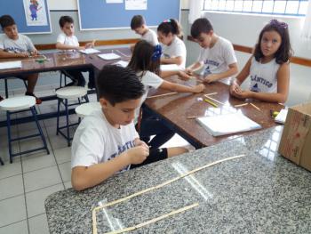 Geometria com Palitos - 4º ano B