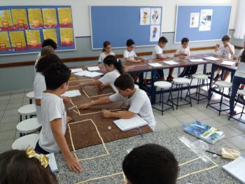 Geometria com Palitos - 4º ano B