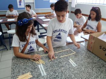 Geometria com Palitos - 4º ano B