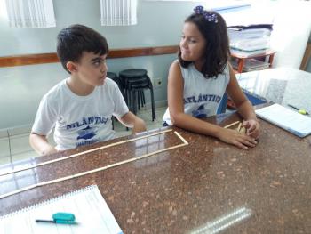 Geometria com Palitos - 4º ano B