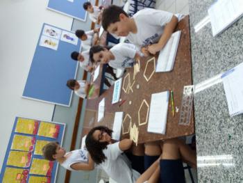 Geometria com Palitos - 4º ano B