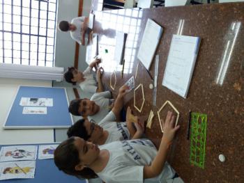 Geometria com Palitos - 4º ano B