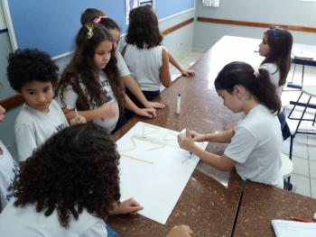 Geometria com Palitos - 4º ano B