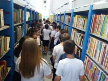 Excursão Biblioteca Municipal - 3ºs, 4º e 5ºs anos (parte2)