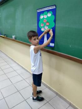 Projeto Vivendo Valores 'Limpeza' 2º ano A